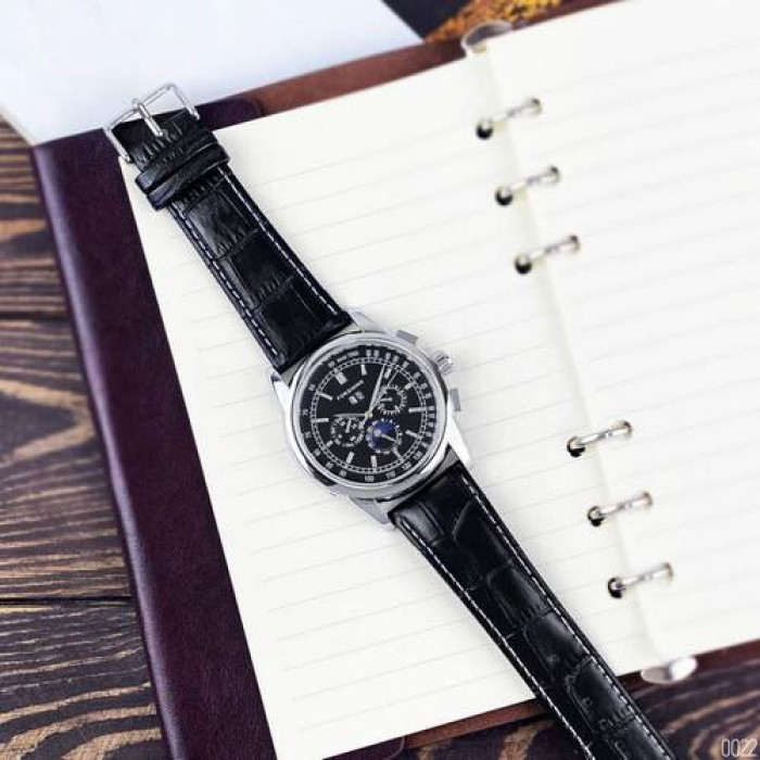 Forsining 319 Black-Silver-Black