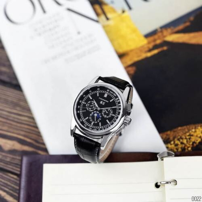 Forsining 319 Black-Silver-Black