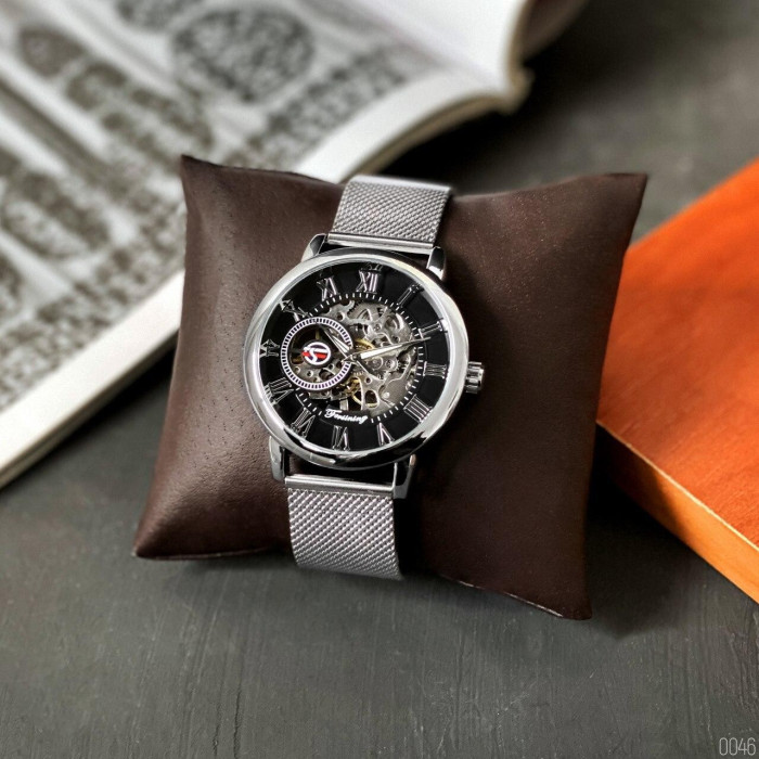 Forsining 8099 All Silver