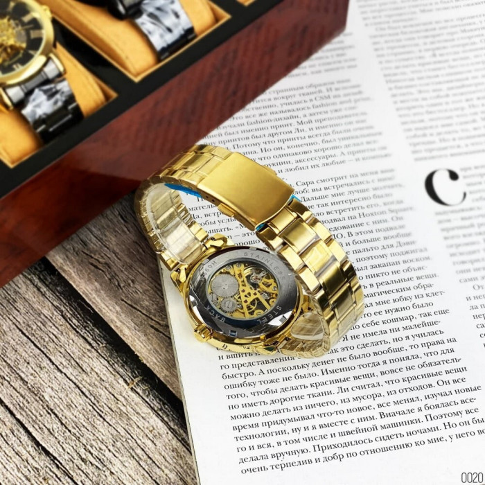 Forsining 8099 Gold-White