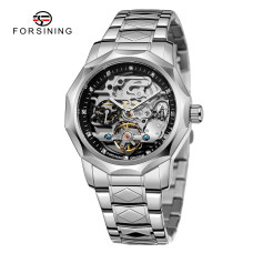 Forsining 8240 Silver Black
