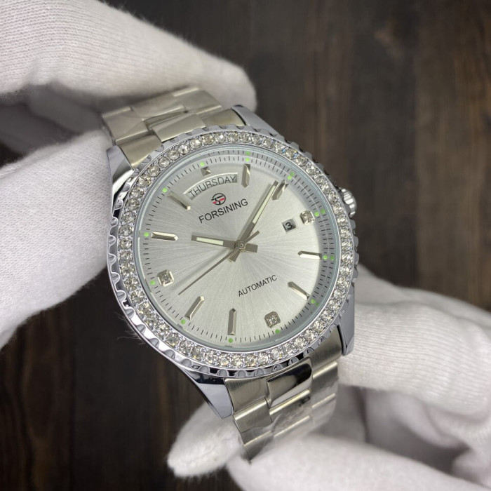 Forsining 6919 Silver-Silver