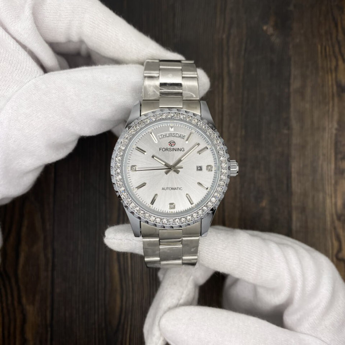 Forsining 6919 Silver-Silver
