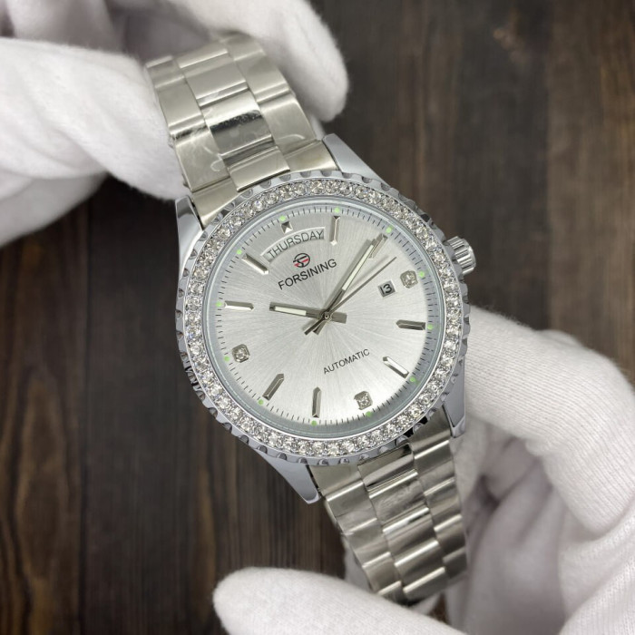 Forsining 6919 Silver-Silver