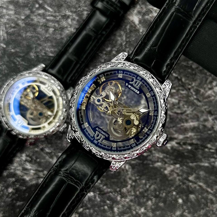 Forsining 8258 Silver-Silver