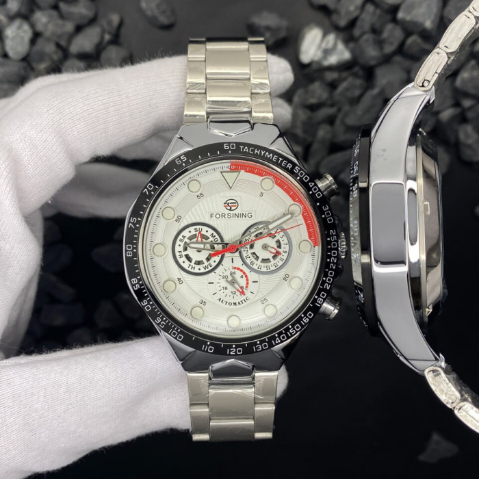 Forsining 6911 Silver-Black