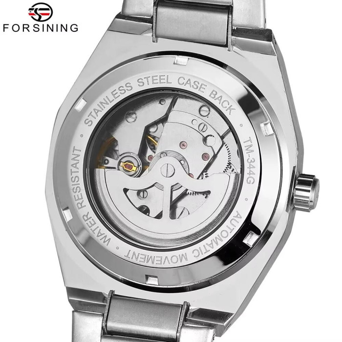 Forsining 8264 Silver-Black