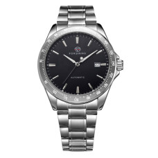 Forsining 8294 Silver-Black Steel