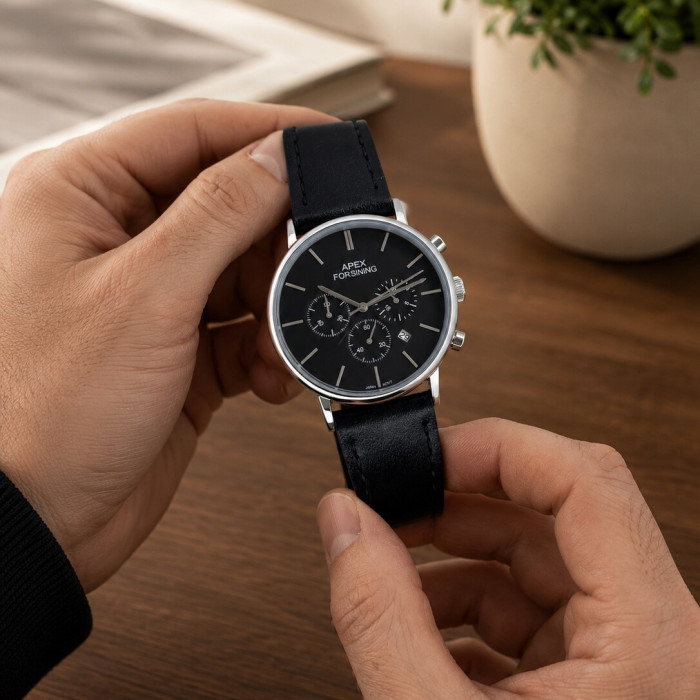 Forsining 8312 Black-Silver