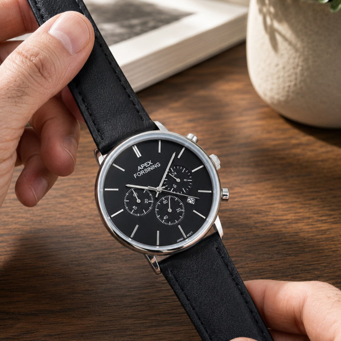 Forsining 8312 Black-Silver