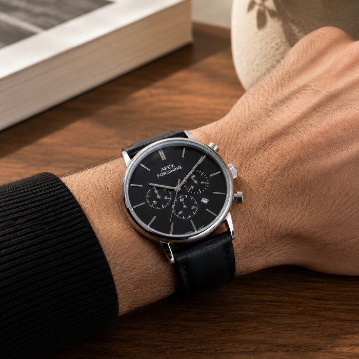 Forsining 8312 Black-Silver