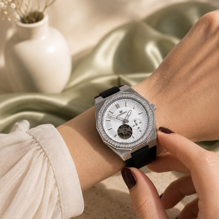 Forsining 831 Black-Silver-White