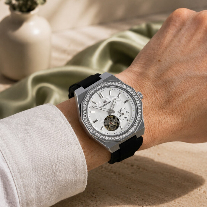 Forsining 831 Black-Silver-White