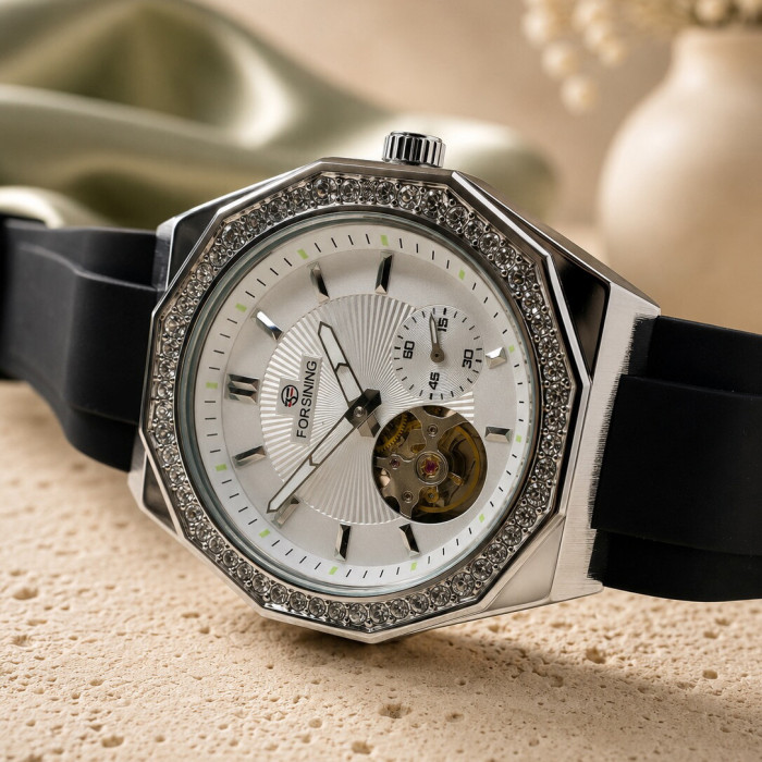 Forsining 831 Black-Silver-White