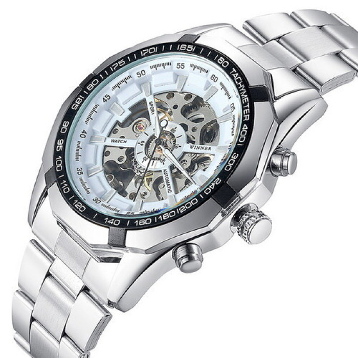 Winner 8042 Silver-Black-White