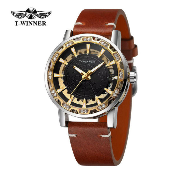 Winner 8278 Silver-Gold-Black