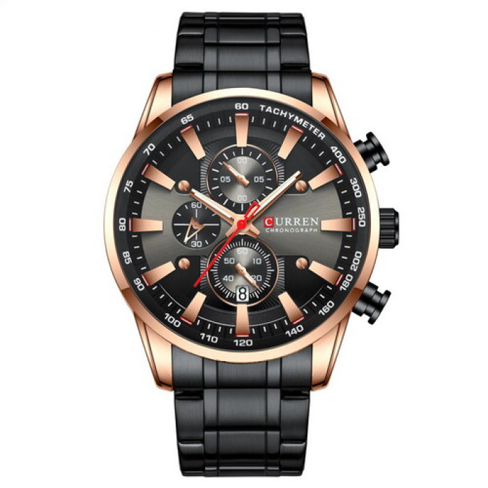 Curren 8351 Black-Cuprum