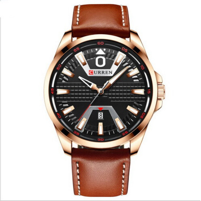 Curren 8379 Cuprum-Black-Brown
