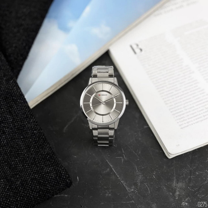 Curren 8385 Silver-Gray