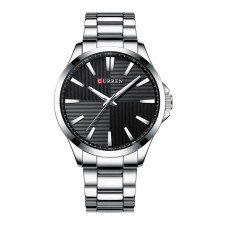 Curren 8407 Silver-Black