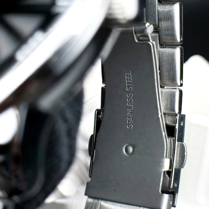 Curren 8422 Silver-Black
