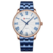 Curren 8422 Blue-Gold-White