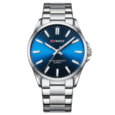 Curren 9090 Silver-Blue