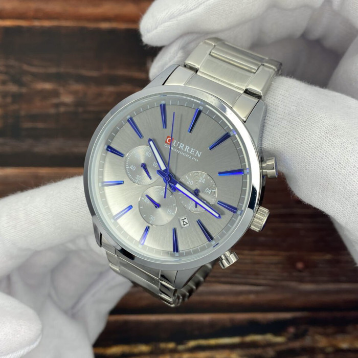 Curren 8435 Silver-Grey