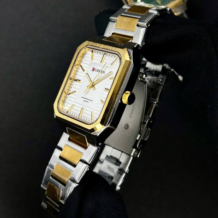 Curren 8457 Gold-White