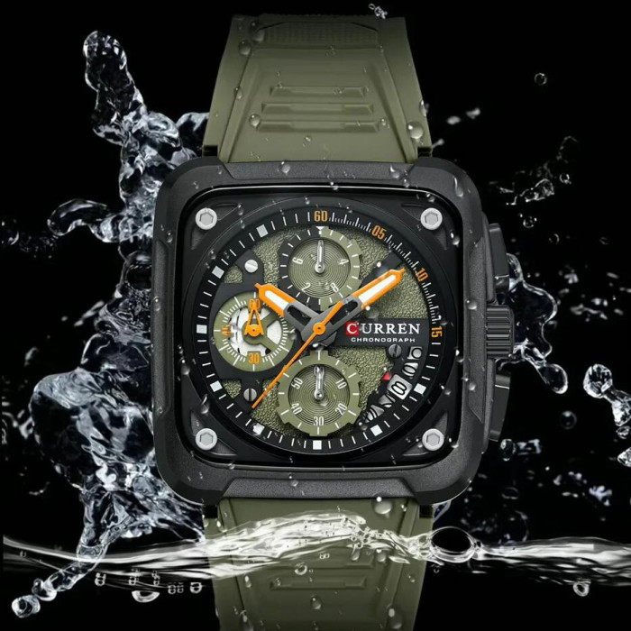 Curren 8461 Army Green