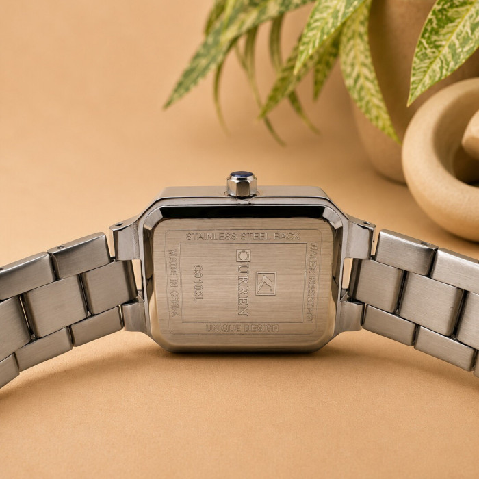Curren 9102 Silver-Blue