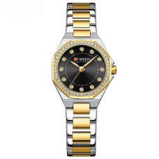 Curren 9100 Silver-Gold-Black
