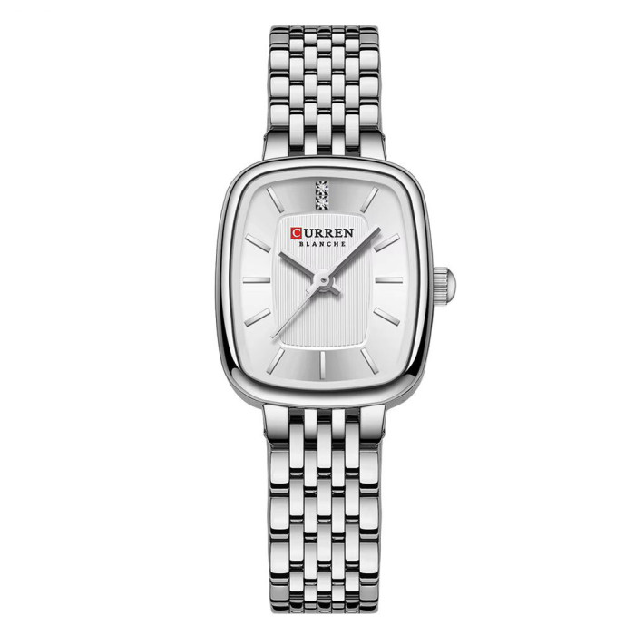 Curren 9093 Silver-White