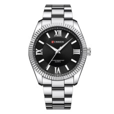 Curren 8453 Silver-Black