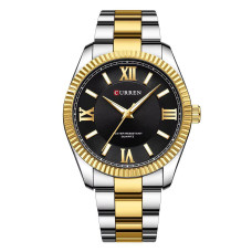 Curren 8453 Gold-Silver-Black
