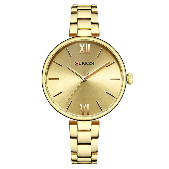 Curren 9017 Gold-Gold
