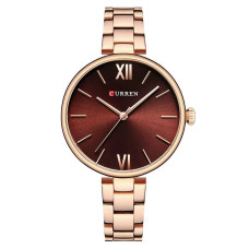 Curren 9017 Rose Gold-Red