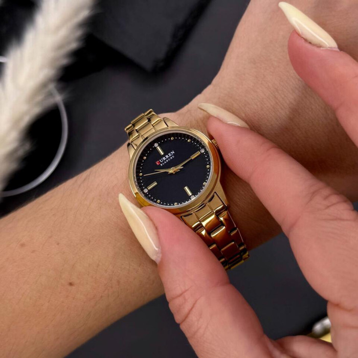 Сurren 9094 Gold-Black