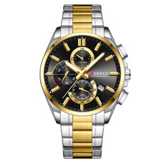 Сurren 8475 Gold-Silver-Black