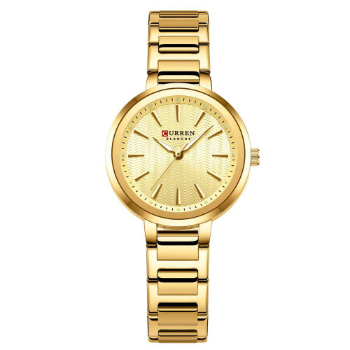 Сurren 9109 Gold-Gold