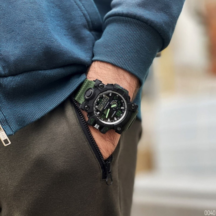 Sanda 742 Green-Black