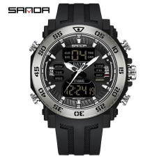 Sanda 6029 Black-Silver