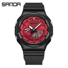 Sanda 3167 Black-Red