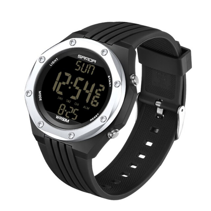 Sanda 6093 Black-Silver
