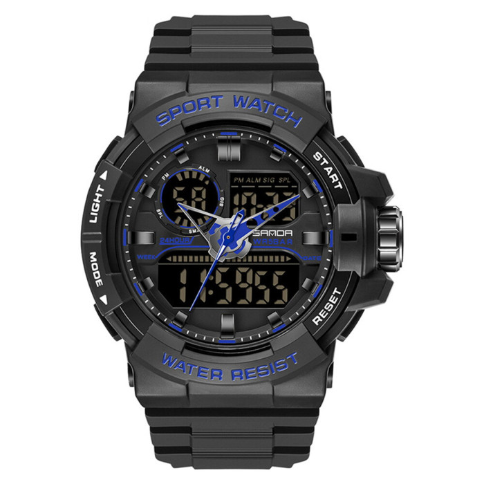 Sanda 6025 Black-Blue