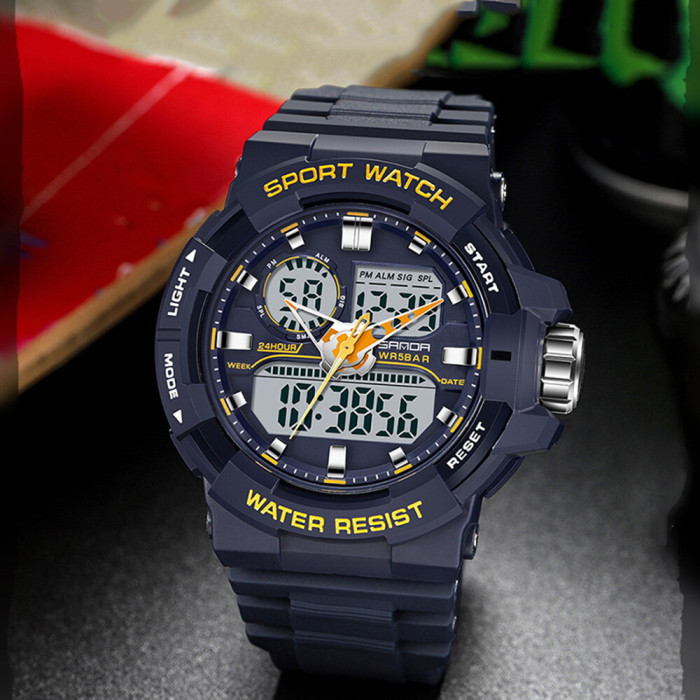 Sanda 6025 Black-Orange