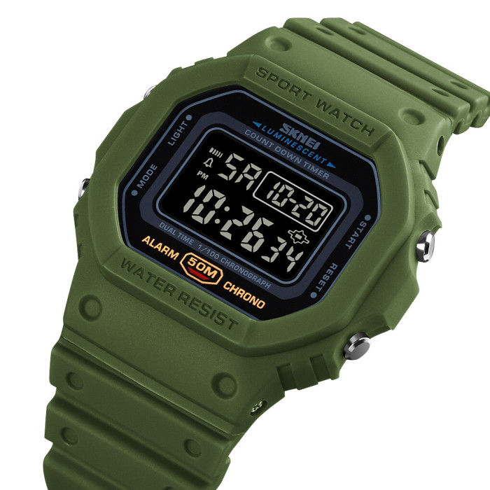 Skmei 1628 Military-Black