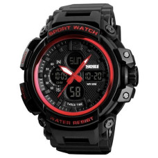Skmei 1343 (1343RD) Black-Red SALE
