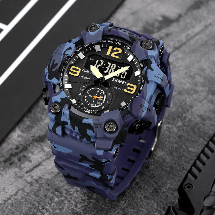 Skmei 1965CMBU Camo Blue SALE