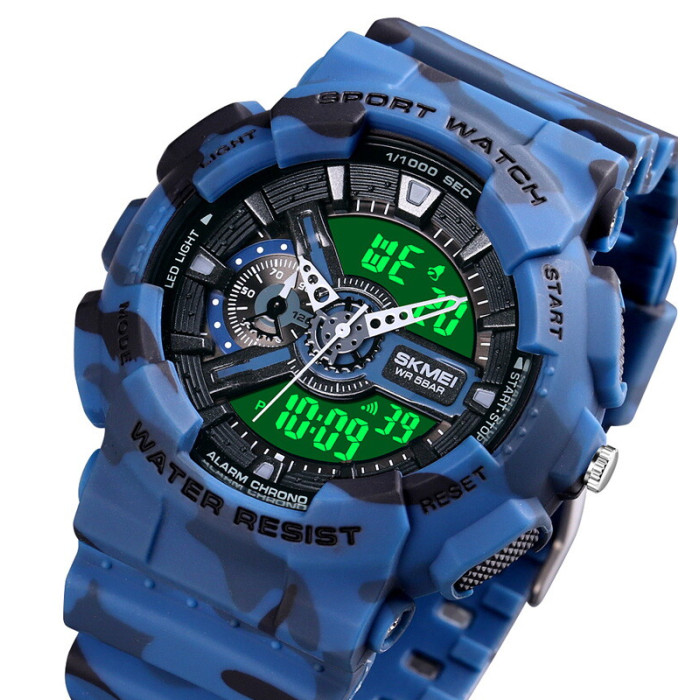 Skmei 1688CMBU Camo Blue
